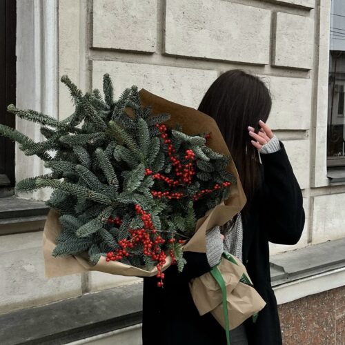 Buchet de iarna Nr.2 - livrare flori Chișinău