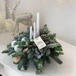 Новогодняя композиция на стол